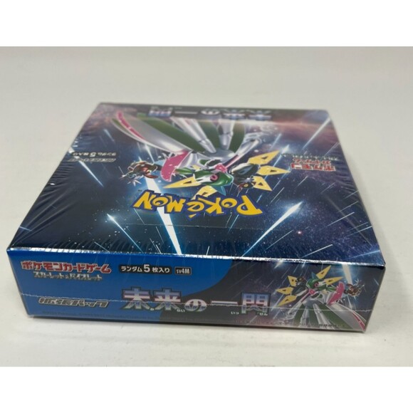 pokemon future flash booster box Card Game Scarlet & Violet Expansion Pack (Japanese) artificial Future Pokmon like Iron Valiant ex and Iron Hands ex debut Pokemon TCG: Scarlet & Violet